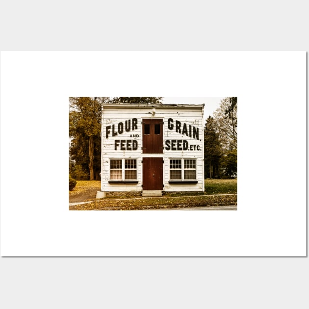 Flour And Feed Store 4 Wall Art by Robert Alsop